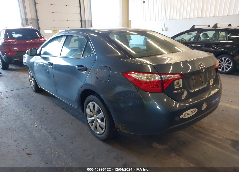 2016 TOYOTA COROLLA LE VIN: 2T1BURHE8GC725332