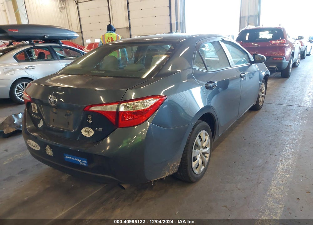 2016 TOYOTA COROLLA LE VIN: 2T1BURHE8GC725332