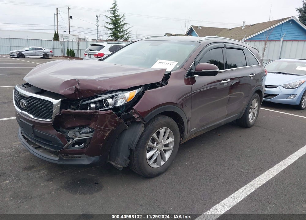 2018 KIA SORENTO 2.4L LX VIN: 5XYPGDA37JG418786
