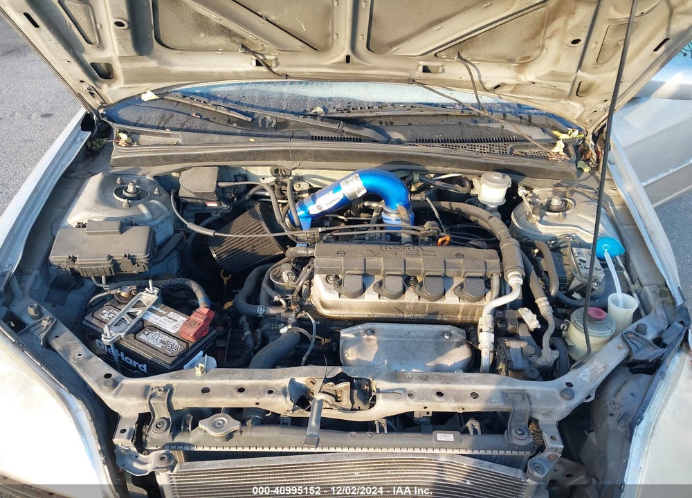 2001 HONDA CIVIC DX VIN: JHMES16261S000295