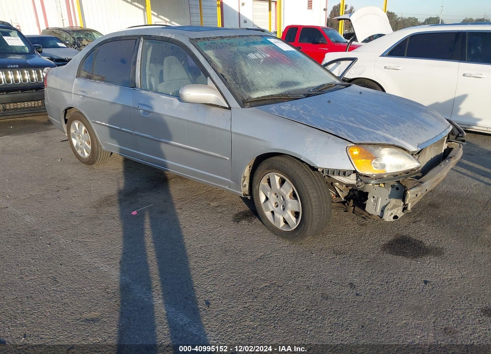2001 HONDA CIVIC DX VIN: JHMES16261S000295