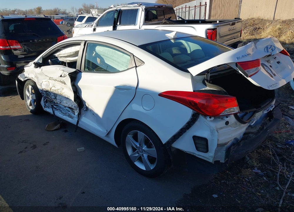 2013 HYUNDAI ELANTRA GLS VIN: 5NPDH4AE5DH361860