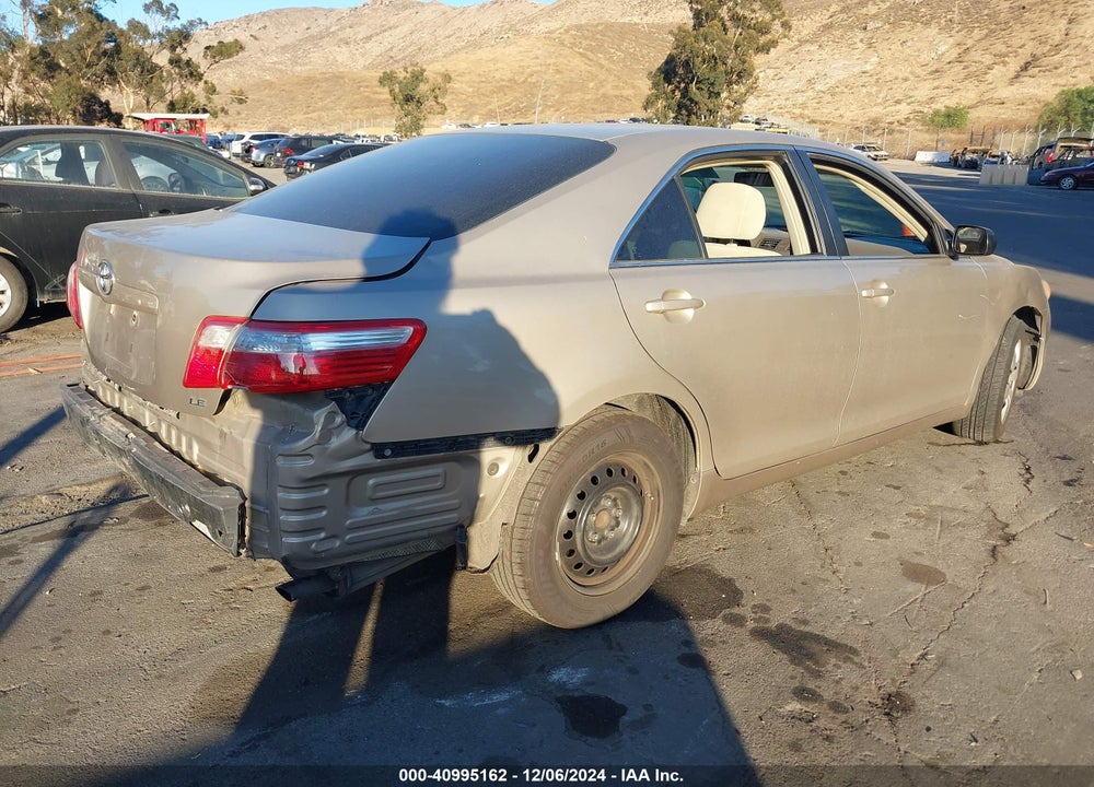 2008 TOYOTA CAMRY LE VIN: 4T1BE46K58U760130