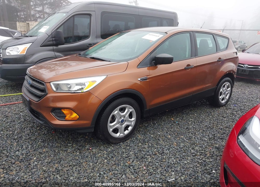 2017 FORD ESCAPE S VIN: 1FMCU0F7XHUB02296