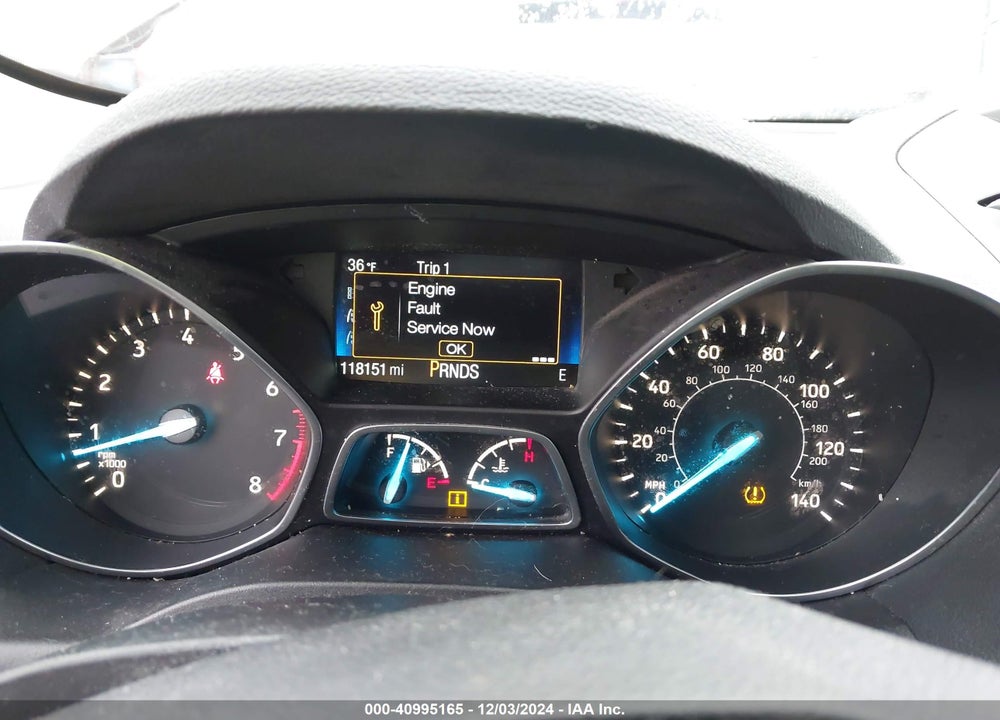 2017 FORD ESCAPE S VIN: 1FMCU0F7XHUB02296