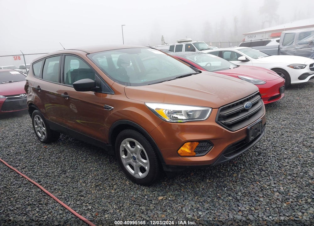 2017 FORD ESCAPE S VIN: 1FMCU0F7XHUB02296