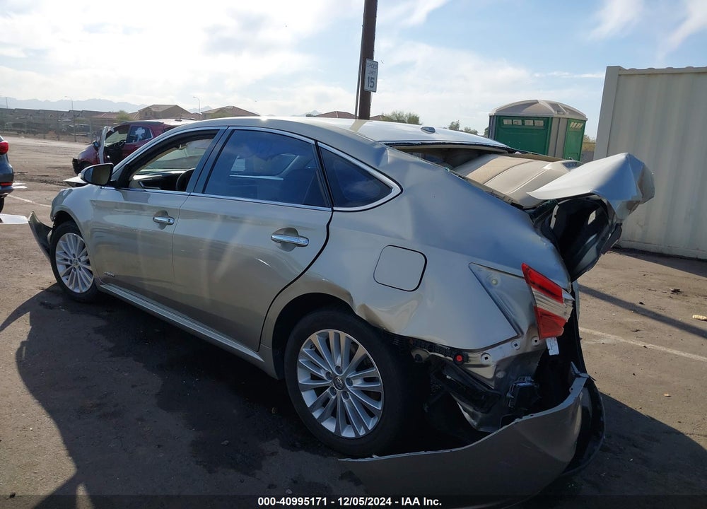 2014 TOYOTA AVALON HYBRID XLE TOURING VIN: 4T1BD1EB7EU021033