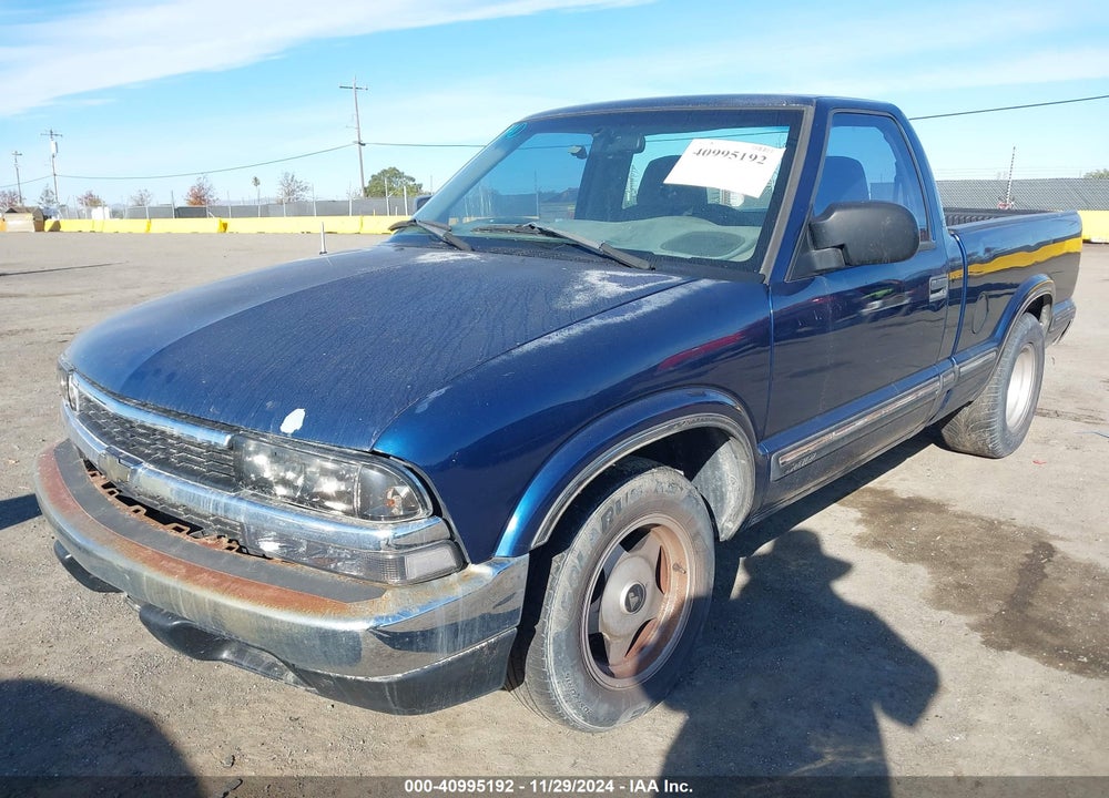 1999 CHEVROLET S-10 LS VIN: 1GCCS1443XK183516
