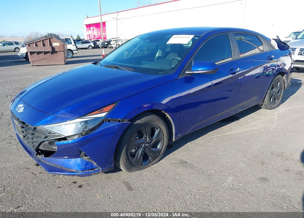 2021 HYUNDAI ELANTRA VIN: KMHLM4AG2MU138024