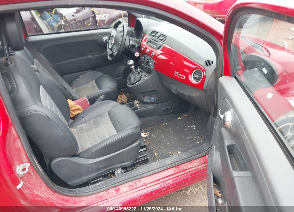 2012 FIAT 500 SPORT VIN: 3C3CFFBR3CT335212