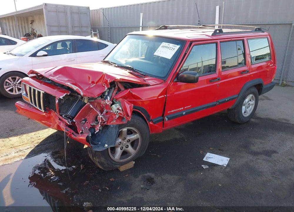 2001 JEEP CHEROKEE SPORT VIN: 1J4FF48S61L533311