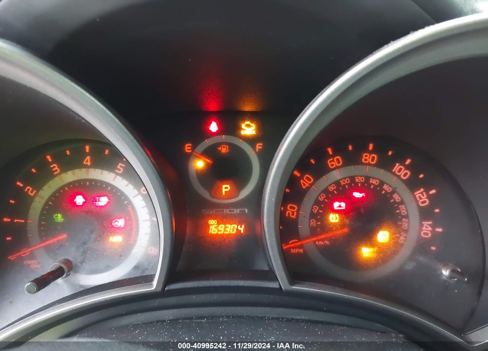 2011 SCION TC VIN: JTKJF5C7XB3019545