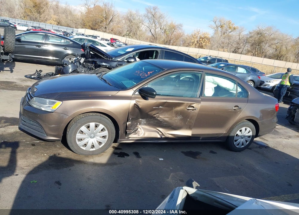 2015 VOLKSWAGEN JETTA 2.0L S VIN: 3VW2K7AJ3FM264531