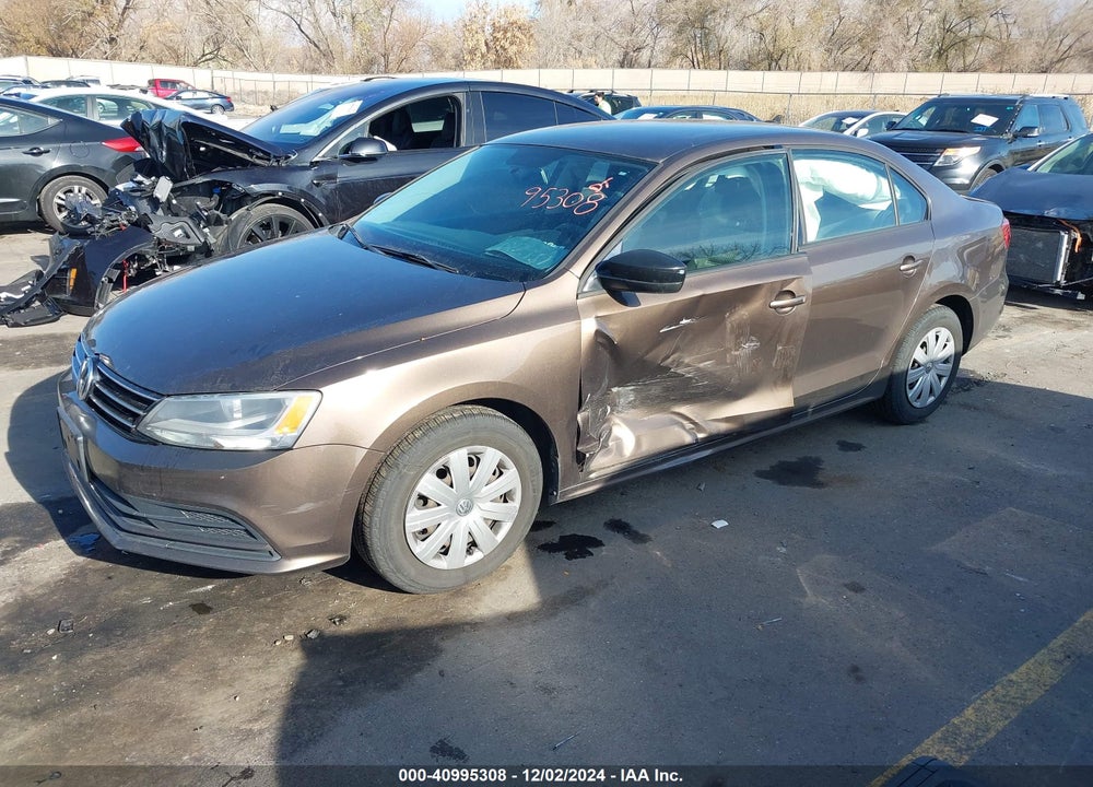 2015 VOLKSWAGEN JETTA 2.0L S VIN: 3VW2K7AJ3FM264531