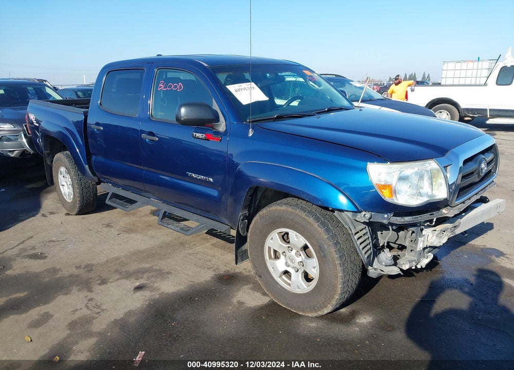 2007 TOYOTA TACOMA DOUBLE CAB VIN: 5TELU42N47Z429556