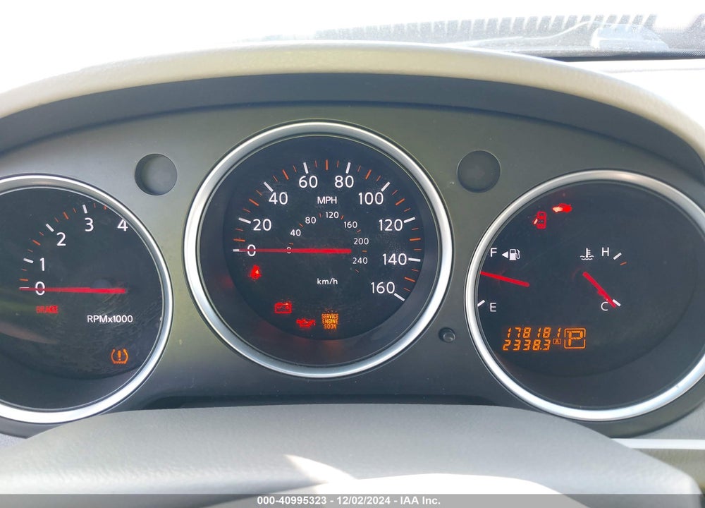 2007 NISSAN MAXIMA 3.5 SE VIN: 1N4BA41E97C858332