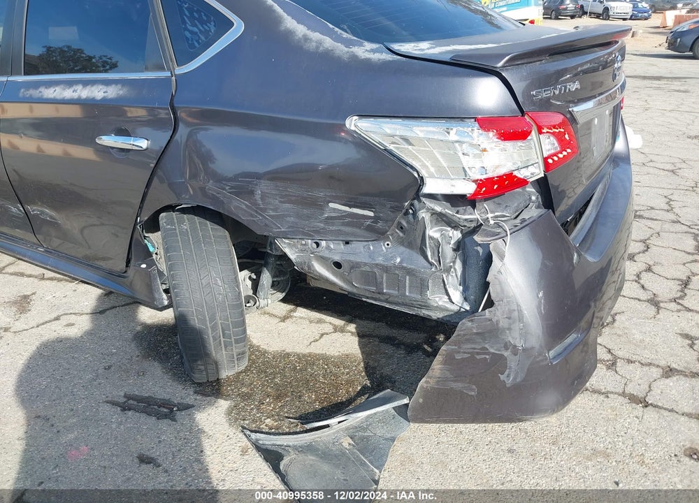2014 NISSAN SENTRA SR VIN: 3N1AB7AP5EY226991