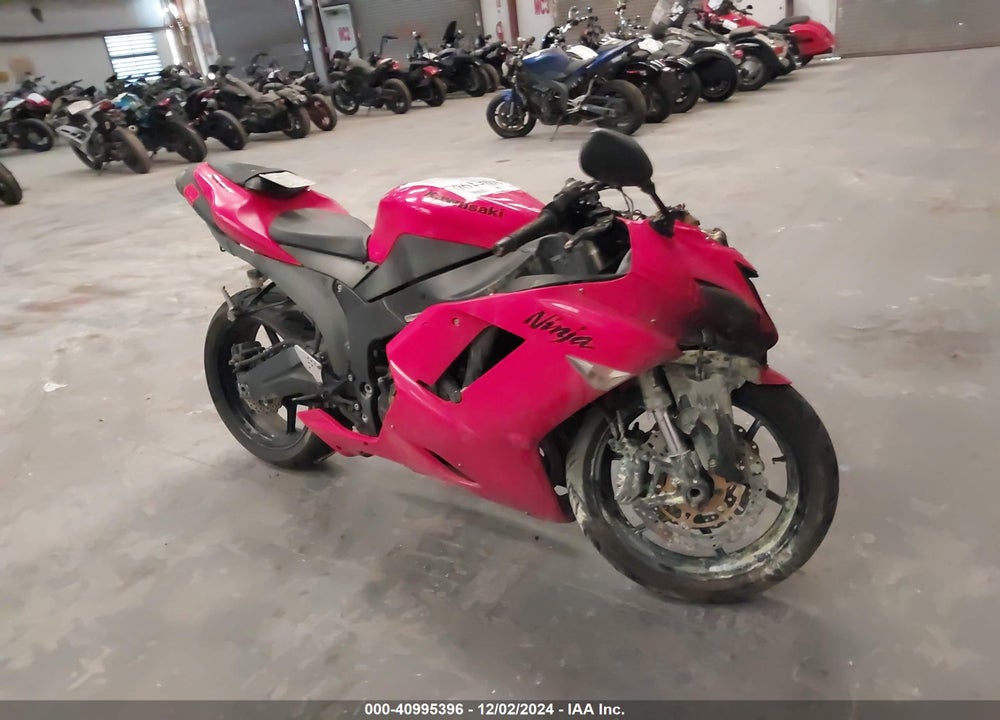 2007 KAWASAKI ZX600 P VIN: JKAZX4P177A009690