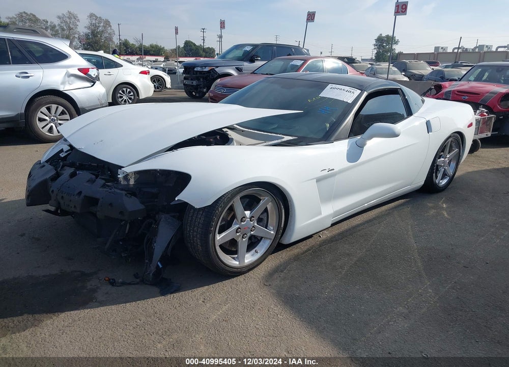 2005 CHEVROLET CORVETTE VIN: 1G1YY24U555112722