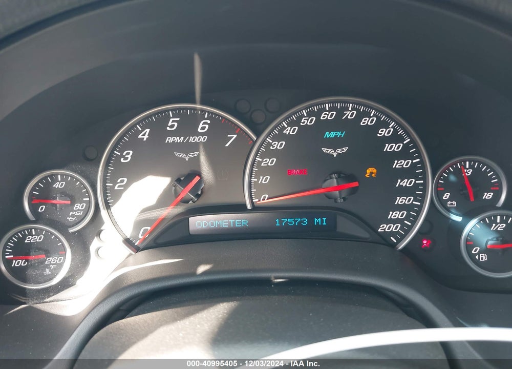 2005 CHEVROLET CORVETTE VIN: 1G1YY24U555112722