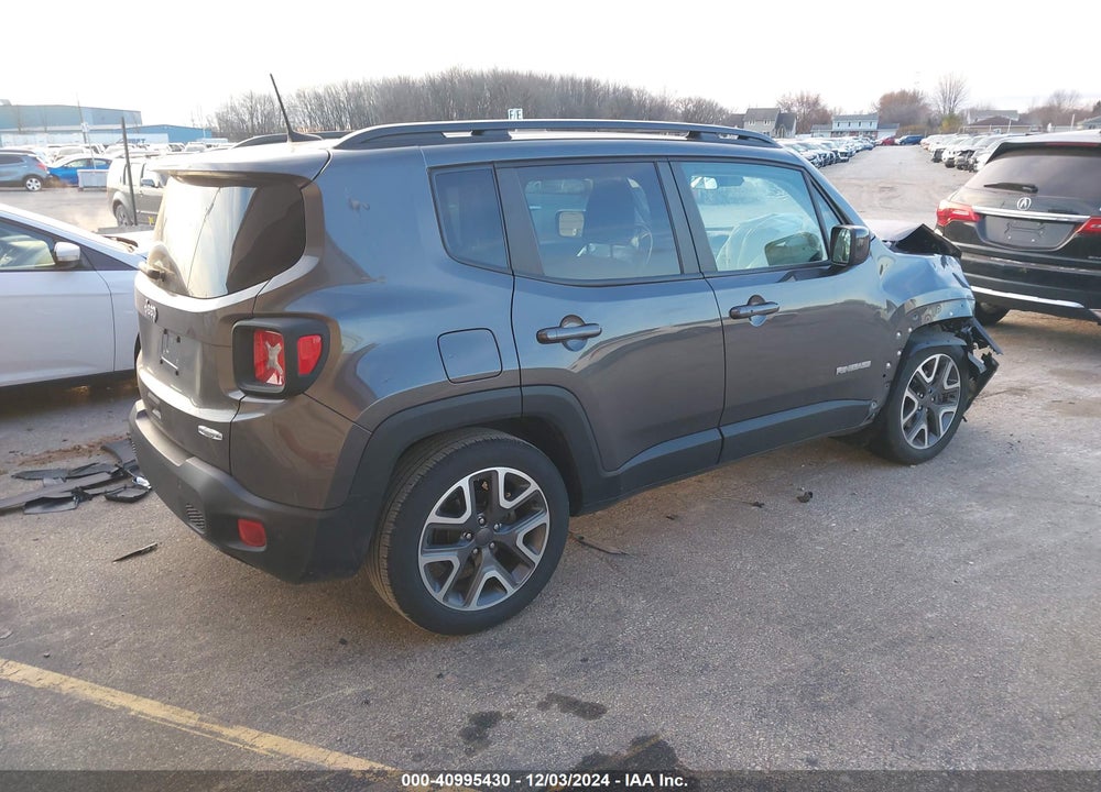 2018 JEEP RENEGADE LATITUDE FWD VIN: ZACCJABB9JPG86498