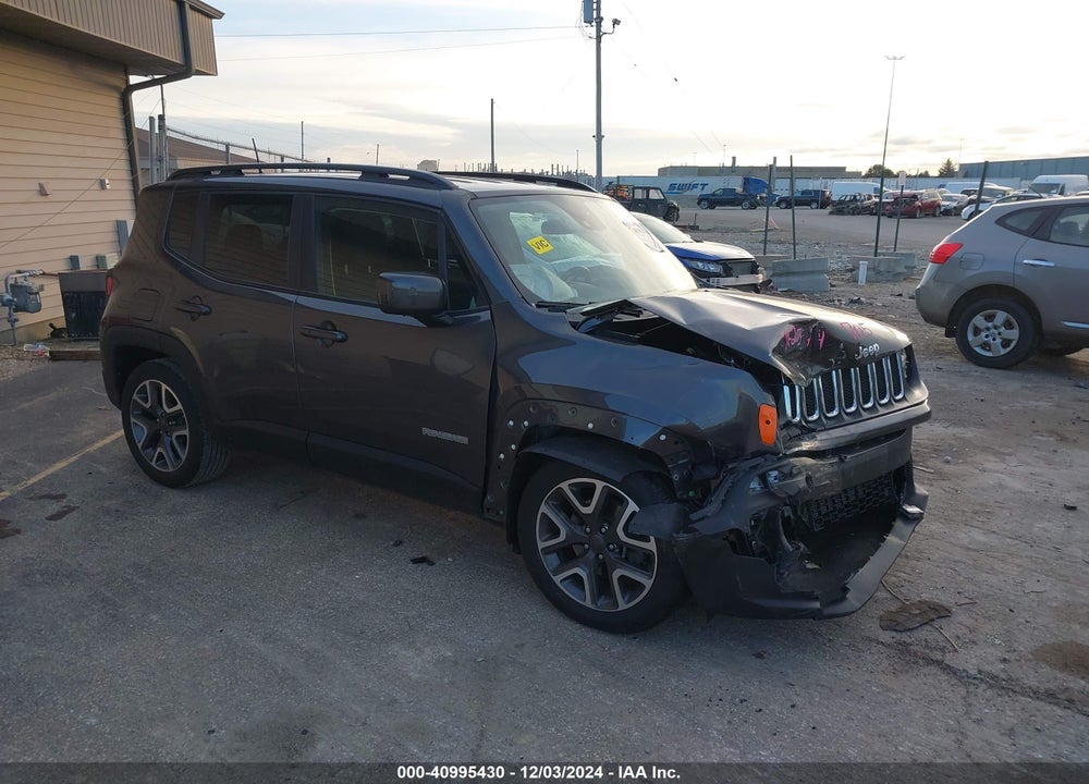 2018 JEEP RENEGADE LATITUDE FWD VIN: ZACCJABB9JPG86498