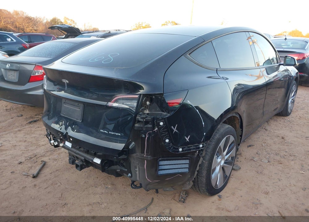 2020 TESLA MODEL Y LONG RANGE DUAL MOTOR ALL-WHEEL DRIVE VIN: 5YJYGDEE5LF012399