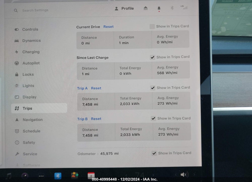 2020 TESLA MODEL Y LONG RANGE DUAL MOTOR ALL-WHEEL DRIVE VIN: 5YJYGDEE5LF012399