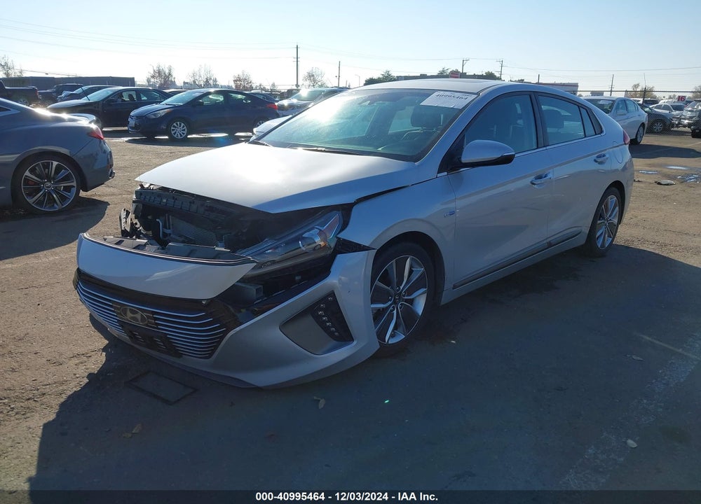 2019 HYUNDAI IONIQ HYBRID LIMITED VIN: KMHC05LCXKU133145