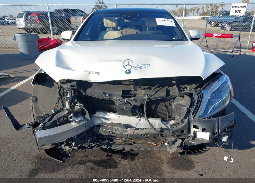 2016 MERCEDES-BENZ S 550 VIN: WDDUG8CB9GA256446