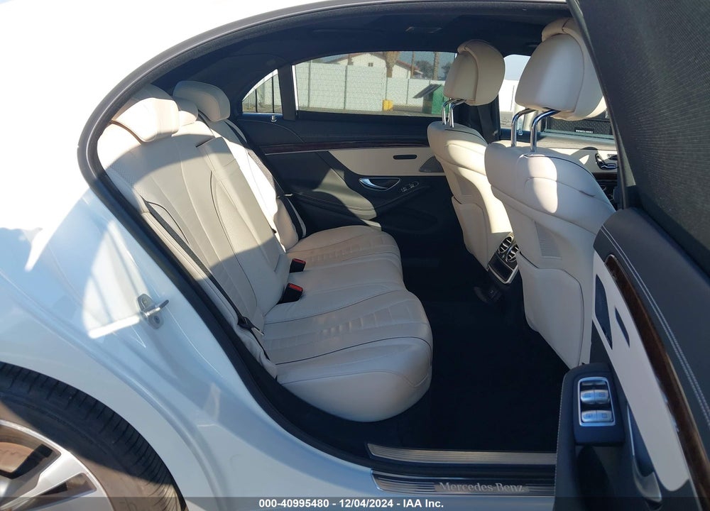 2016 MERCEDES-BENZ S 550 VIN: WDDUG8CB9GA256446