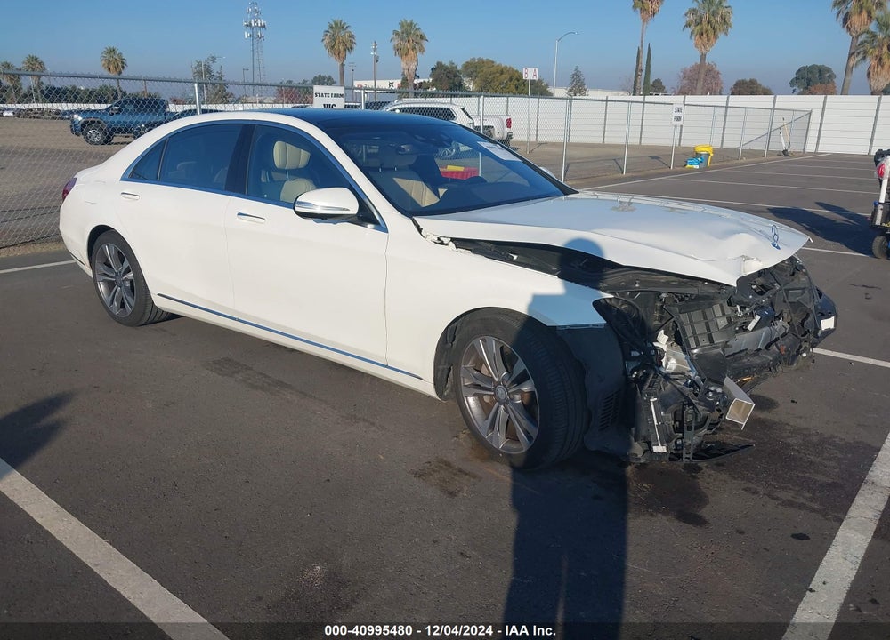2016 MERCEDES-BENZ S 550 VIN: WDDUG8CB9GA256446