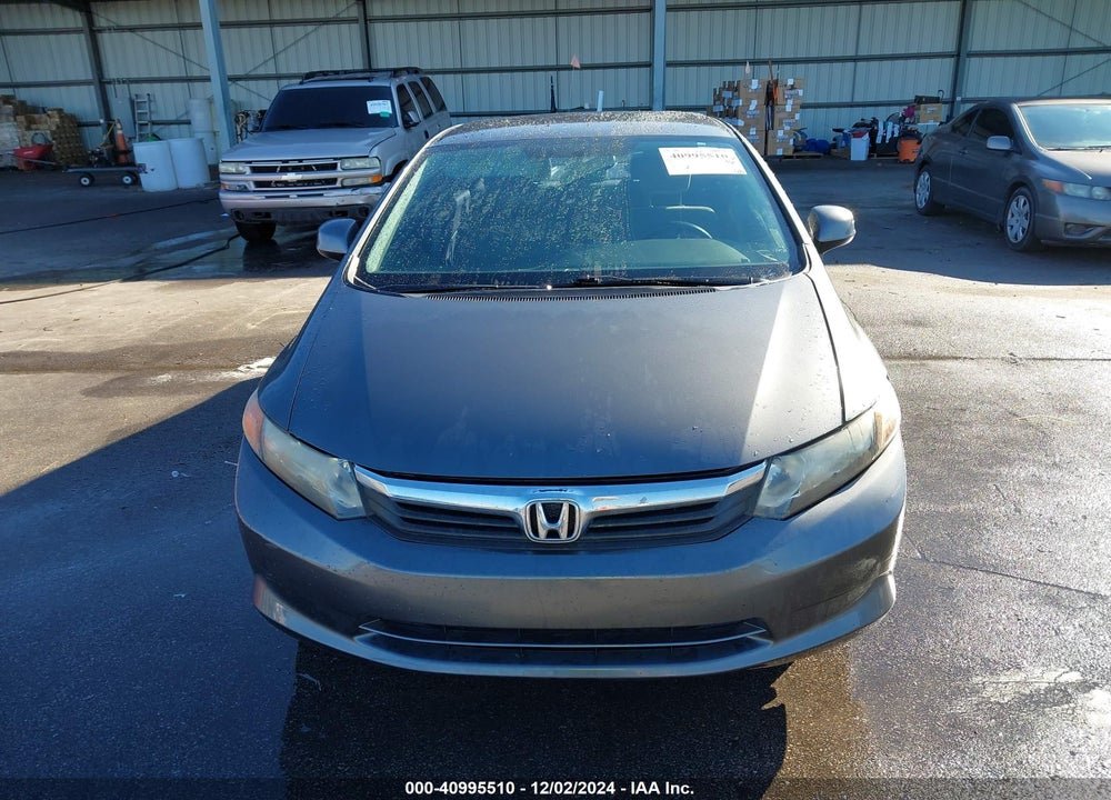2012 HONDA CIVIC SDN LX VIN: 19XFB2F56CE014516