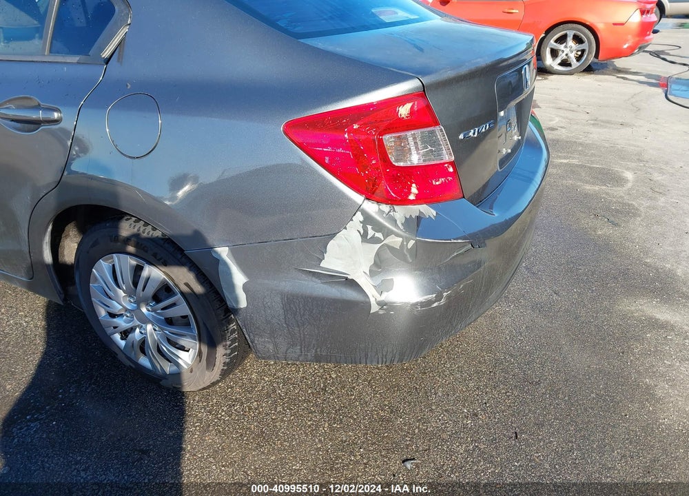 2012 HONDA CIVIC SDN LX VIN: 19XFB2F56CE014516