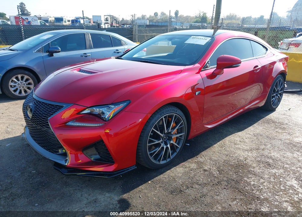 2017 LEXUS RC-F VIN: JTHHP5BC6H5006076