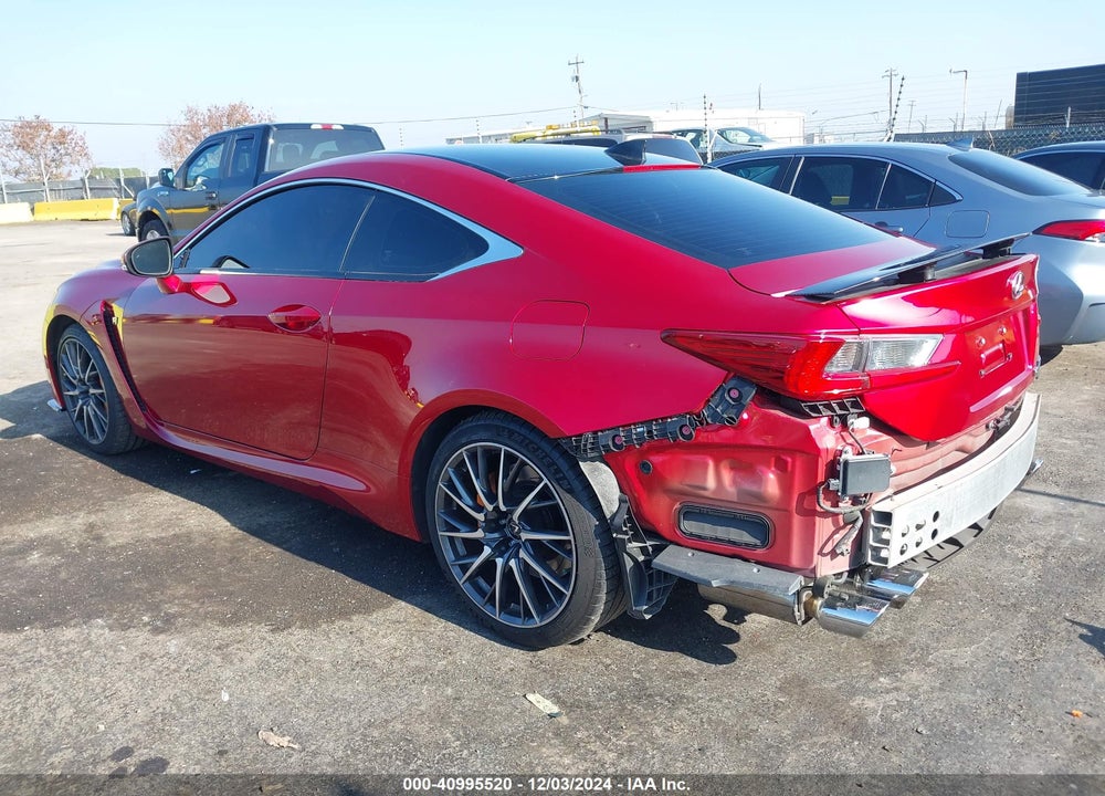 2017 LEXUS RC-F VIN: JTHHP5BC6H5006076