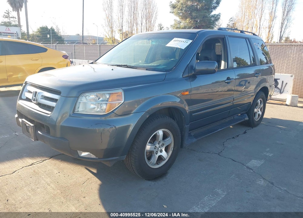 2006 HONDA PILOT EX-L VIN: 2HKYF18736H553682