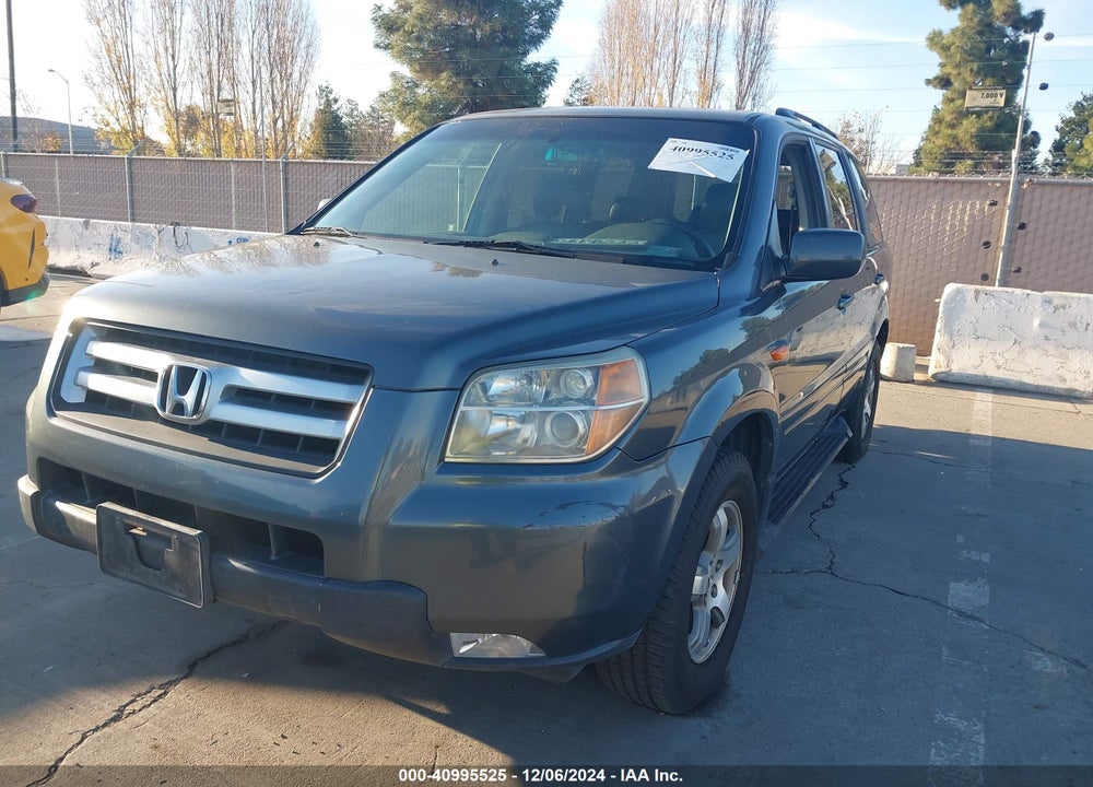 2006 HONDA PILOT EX-L VIN: 2HKYF18736H553682