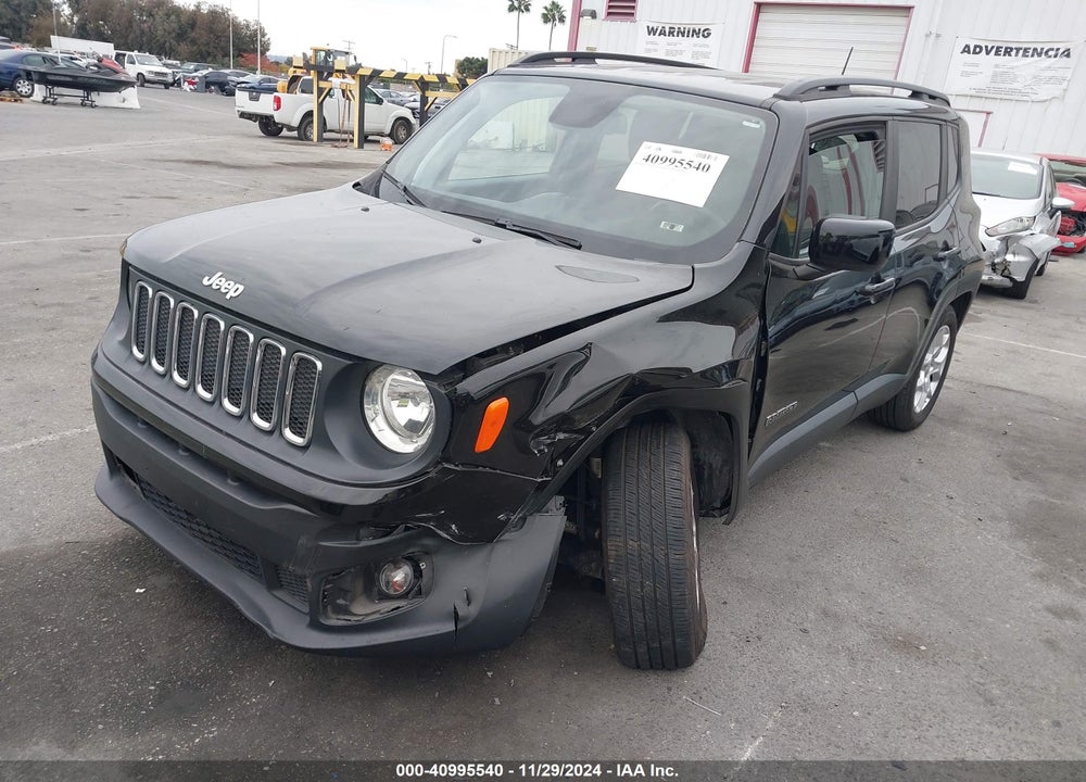 2018 JEEP RENEGADE LATITUDE FWD VIN: ZACCJABBXJPJ05037