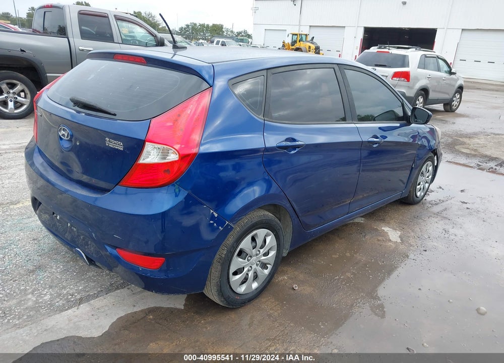 2017 HYUNDAI ACCENT SE VIN: KMHCT5AE9HU336600