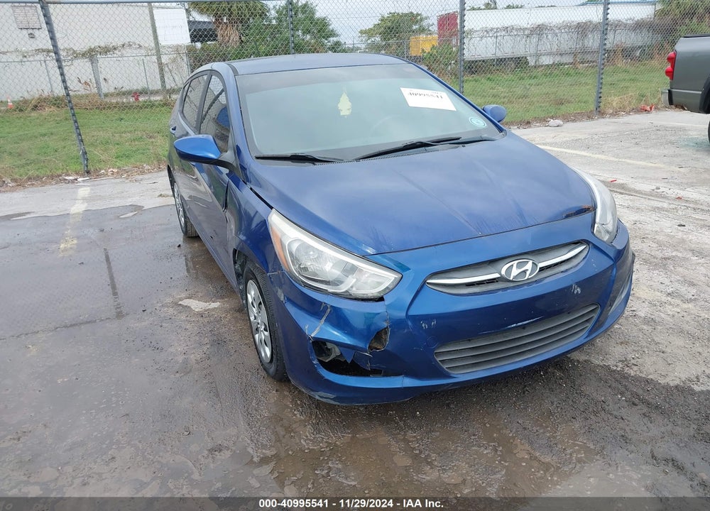 2017 HYUNDAI ACCENT SE VIN: KMHCT5AE9HU336600