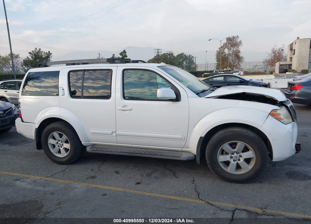 2008 NISSAN PATHFINDER SE VIN: 5N1AR18U28C655886