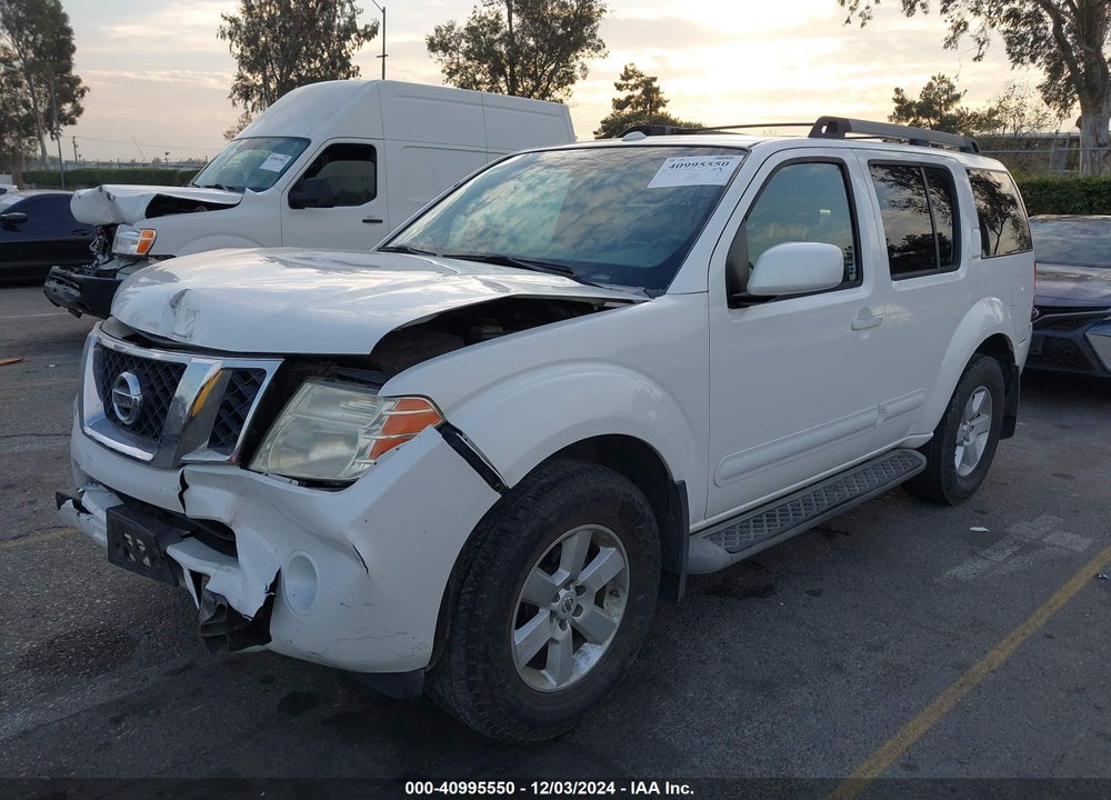 2008 NISSAN PATHFINDER SE VIN: 5N1AR18U28C655886