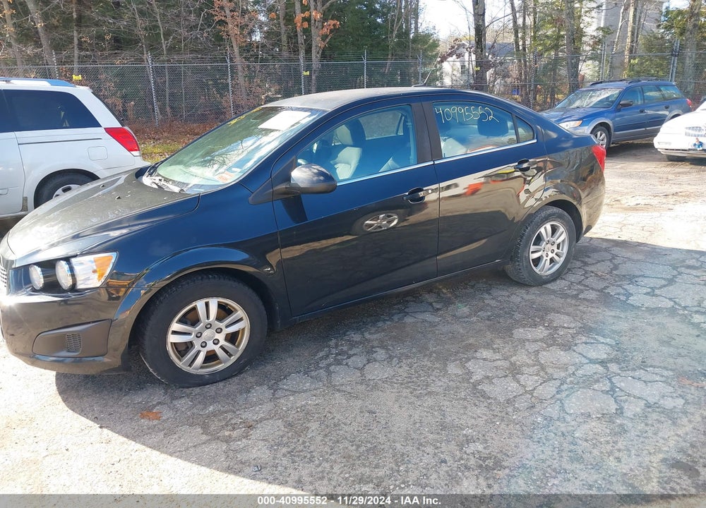 2013 CHEVROLET SONIC LT AUTO VIN: 1G1JC5SG6D4137180