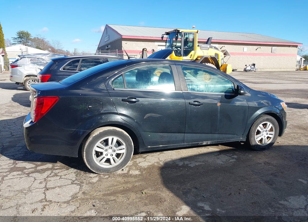 2013 CHEVROLET SONIC LT AUTO VIN: 1G1JC5SG6D4137180