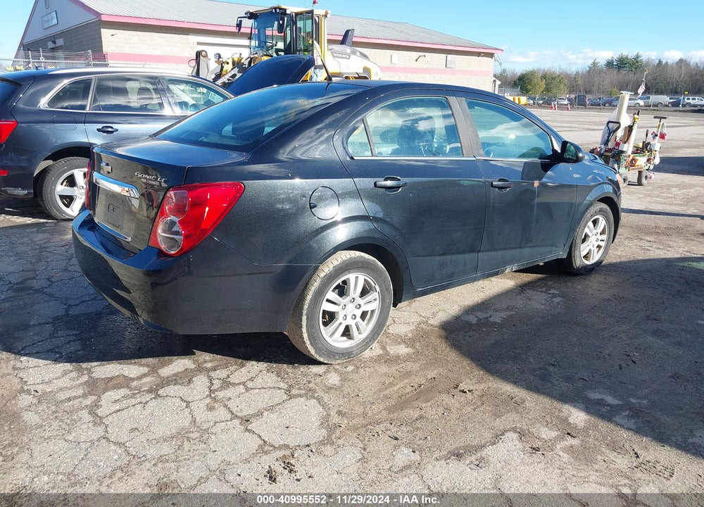 2013 CHEVROLET SONIC LT AUTO VIN: 1G1JC5SG6D4137180