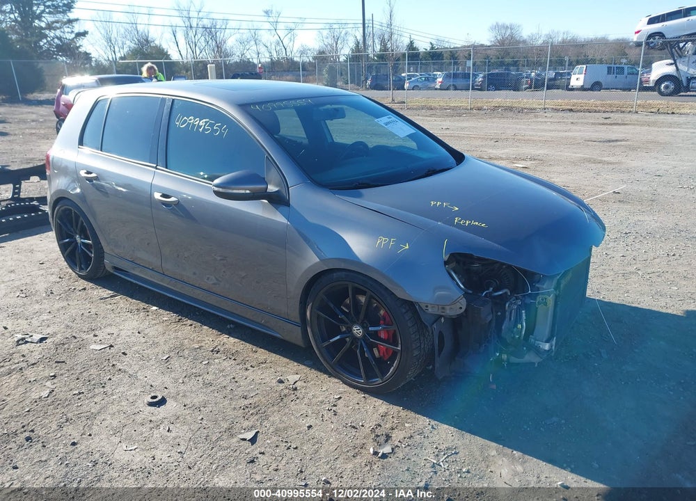 2010 VOLKSWAGEN GTI 4-DOOR VIN: WVWHD7AJ0AW175211