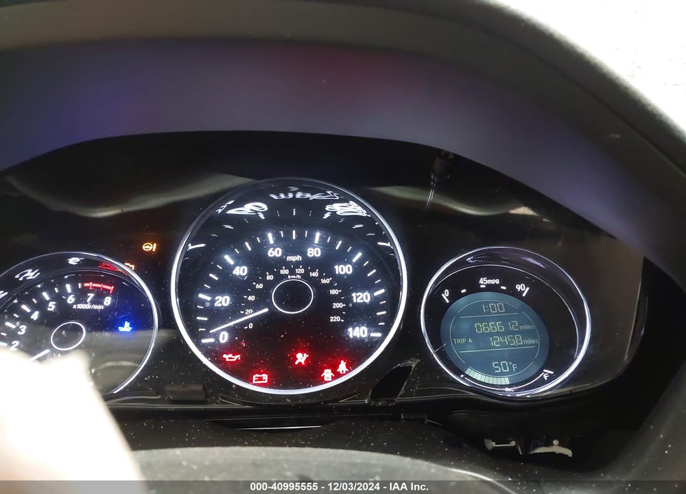 2019 HONDA HR-V SPORT VIN: 3CZRU6H18KG700918