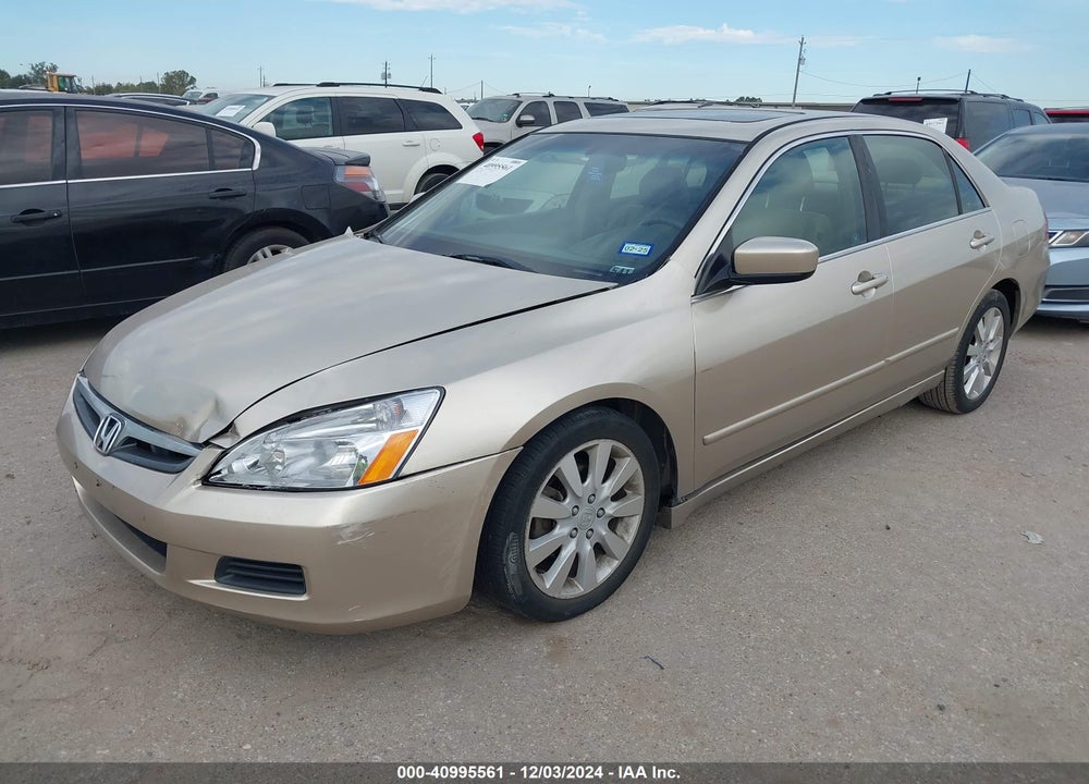 2006 HONDA ACCORD 3.0 EX VIN: 1HGCM665X6A049881