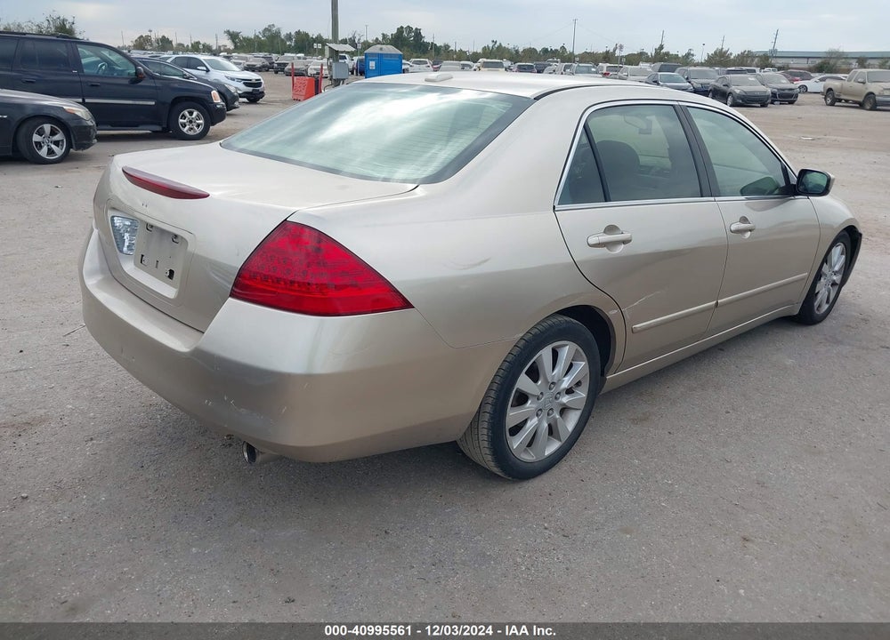 2006 HONDA ACCORD 3.0 EX VIN: 1HGCM665X6A049881